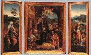 BEER, Jan de Triptych France oil painting artist